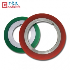 Rubber bonded spacers for coil processing line