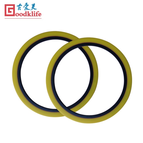 Loose rubber rings for coil slitter line
