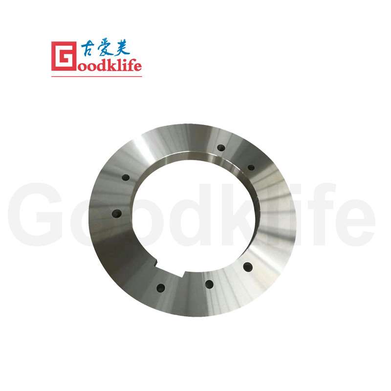 Rotary slitting blades for cutting stainless steel coils