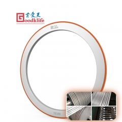 Steel stripper rings for coils slitting line