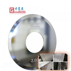 Over-Arm Separator Discs for Coil Slitting Line