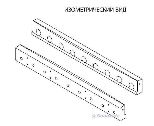 Нижний нож для резки слябов от Goodklife