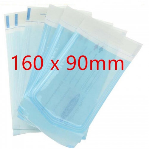 90*160mm Lot Of 200 Self-Sealing Sterilization Pouches Auto Clave Bags