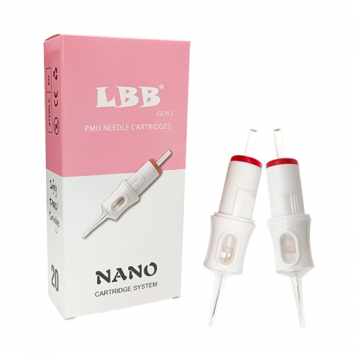 1RL 20pcs/box Premium LBB GEN 2  PMU Needle Cartridges For Permanent Makeup