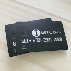 Blank design best metal credit cards