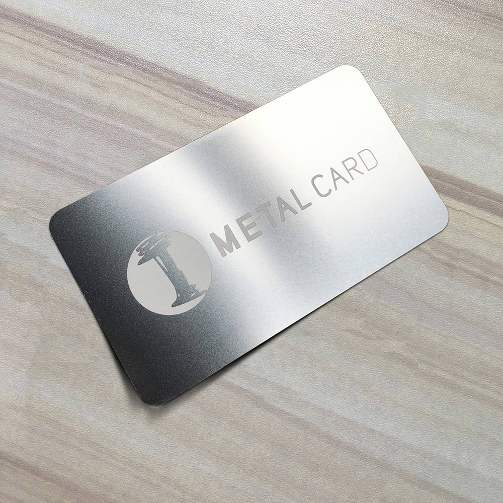 stainless steel business cards