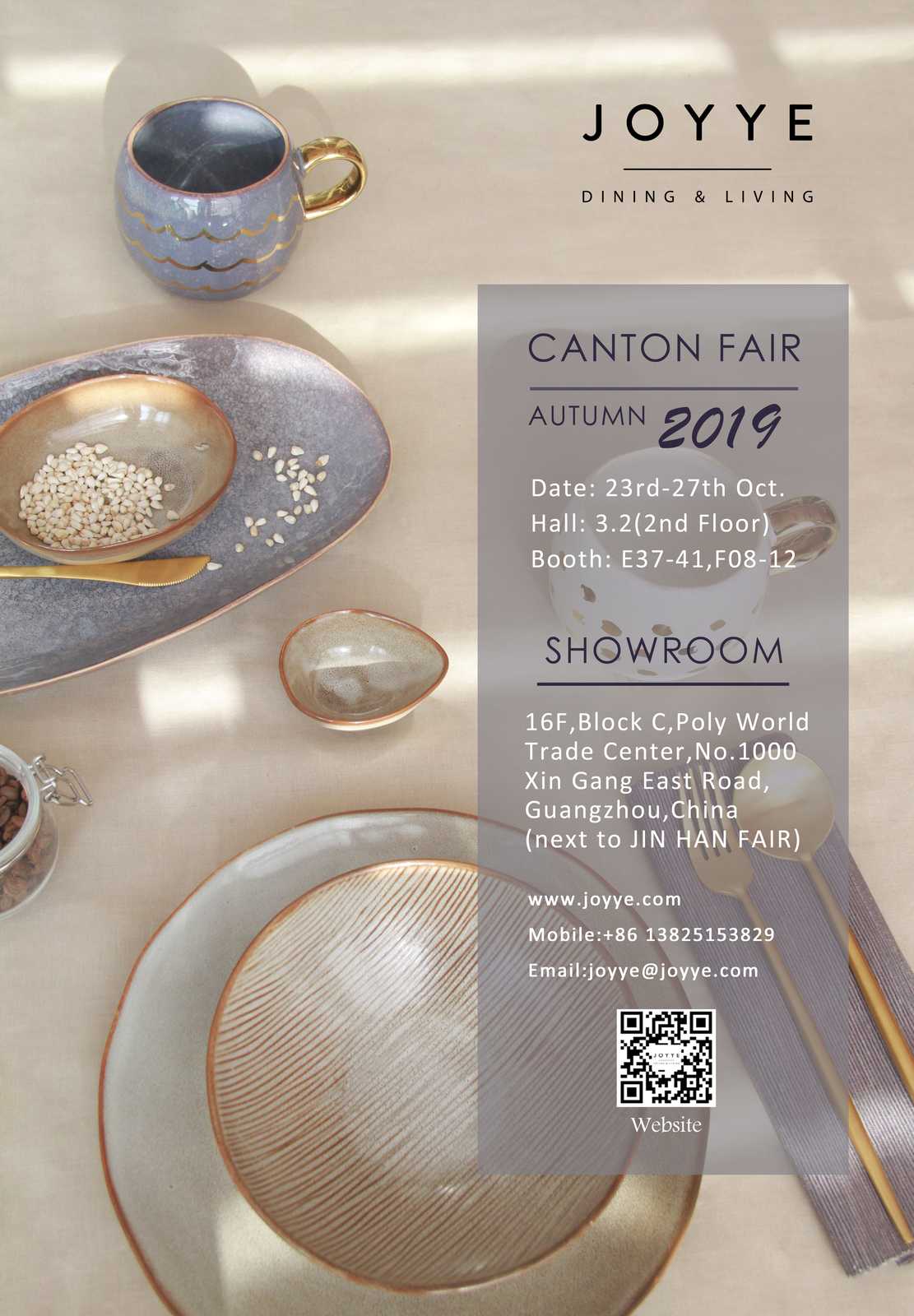 Joyye 2019 Autumn Canton Fair Invitation