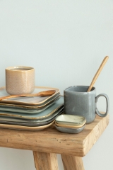 Rectangular Soft Tones Tableware