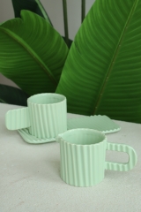 Colorful Irregular Stripes Tableware Collection