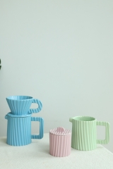 Colorful Irregular Stripes Tableware Collection