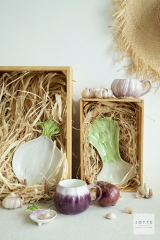 Vibrant Vegetable Shaped Tableware Collection