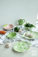 Chic Vegetable Ceramic Tableware Collection