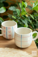 Handpainted Flowers Heart-shaped Tableware Collection