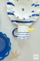 Blue and White Sea Vibe Dinnerware Collection