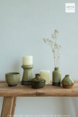 Retro Sage Green Vases and Candle Holders Collection