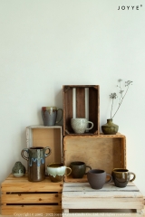 Retro Chic Asian Style Mugs and Vases