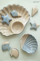 Lovely Half-dipped Seaside Tableware Collection