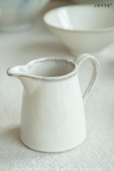 White Glaze Stoneware Tableware Collection