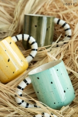 Zebra Stripes Colorful Ceramic Mug Collection