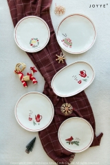 Simple Handmade Christmas Tableware Collection