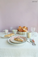 Cute Colorful Stripes Tableware Collection