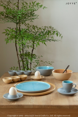 Blue and Brown Sugar Tone Tableware Collection