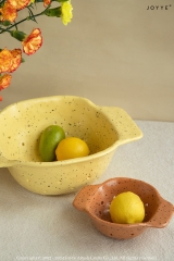 Lemon Yellow Speckles Cookware Collection