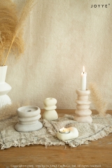 Nordic Natural Style Vases and Candle Holders