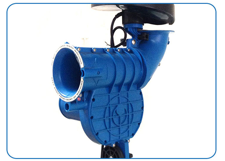 129BB Blue Color Automatic Cricket Pitching Machine