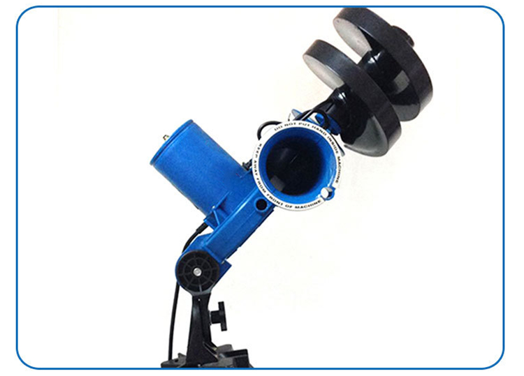 129BB Blue Color Automatic Cricket Pitching Machine