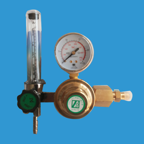 Copper alloy single stage pressure reducer(With flow meter)
