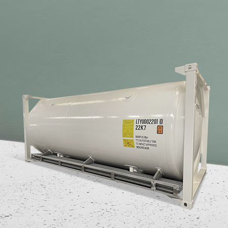 Liquid Argon  ISO Tank Container