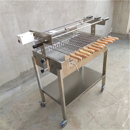 Cyprus Charcoal Grill Foukou with double adjustable speed Motor