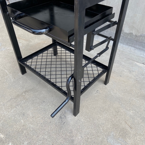 Grill obrotowy/a BBQ with a rotating grill,Flippin' BBQ , Homemade