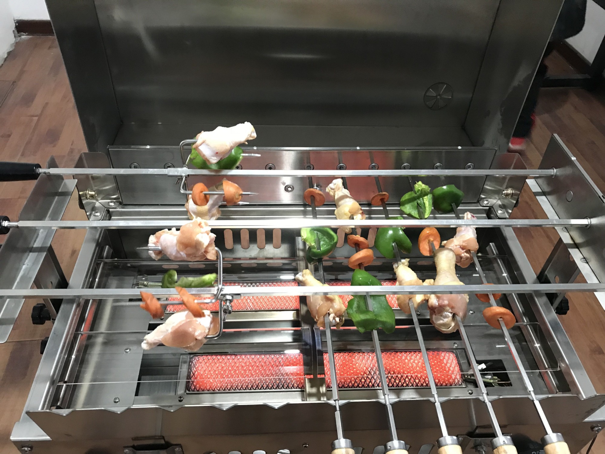 Automatic rotisserie barbecue! Best Charcoal Grill Charcoal Grill