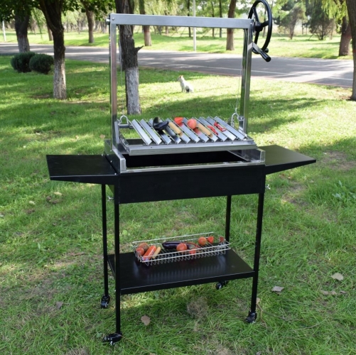 Argentine Parrilla Grill Santa Maria Grill Build BBQ