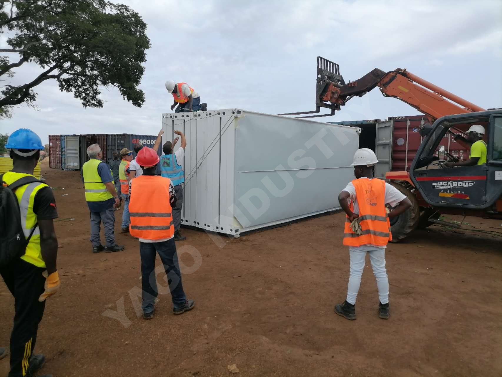 Togo Construction site Modular Container buildings