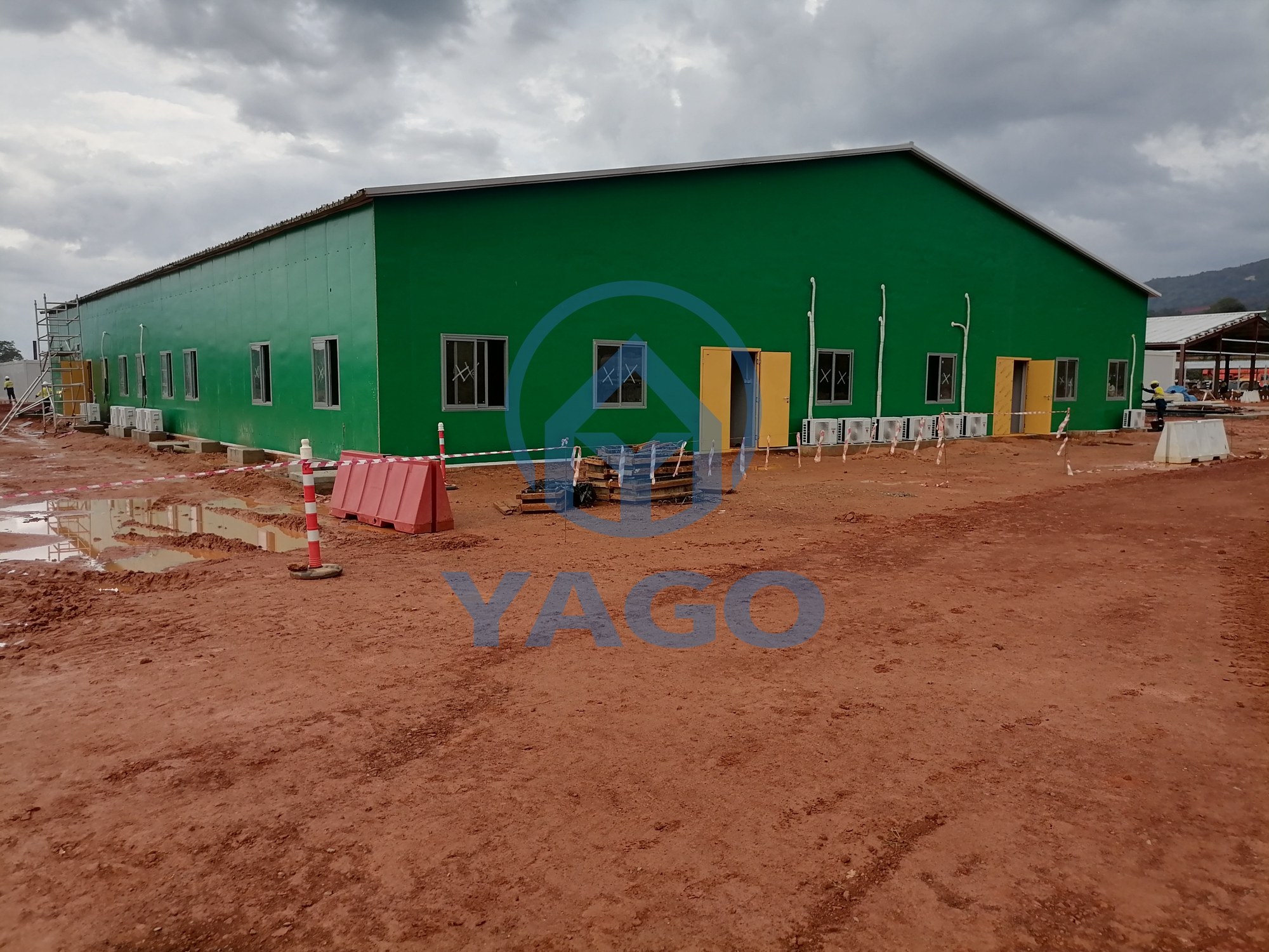 Guinea Mining Site Trainning Center Office and Kitcten Building
