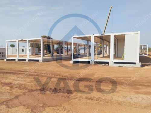 Prefabricated House Building for Accommodation