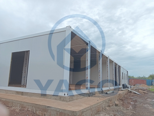 Modular Container Kitchen and dining hall in Mali