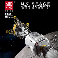 Mould King 21006 Technic Apollo Spacecraft building blocks 7018pcs Toys For Gift ship from China