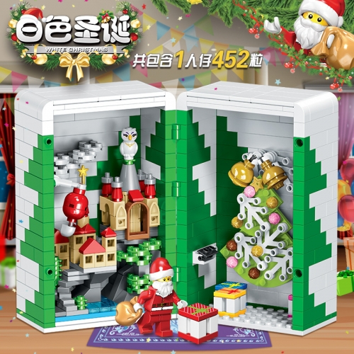 Have stock for 5037 White Christmas gift toys building blocks 452pcs bricks model ship from China.