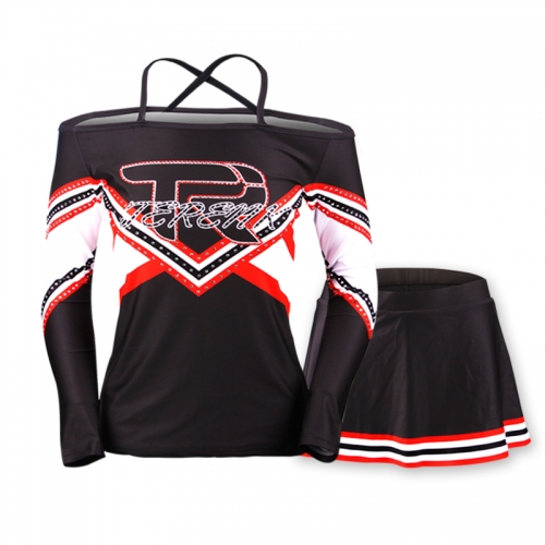 OEM Custom fashion sublimation cheerleading uniforms