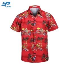 High quality Custom print hawaiian shirts