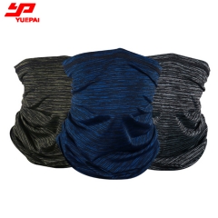 Sport Multifunction Custom logo polyester Headband Face Shield mask scarf head neck gaiter tube bandana multi scarf headwear