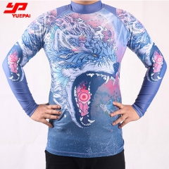 High Quality Custom Sublimated MMA Rash Guard