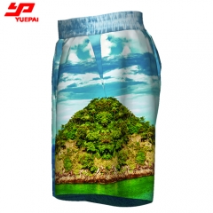 Recycled Custom print sublimated beach shorts board shorts