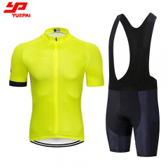 fluorescence green cycling jersey