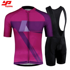 Sublimation Custom Logo Short Sleeve For Riding Suit Bicycle