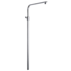 Cromado de aço inoxidável Oval Bending Shower Column Bar